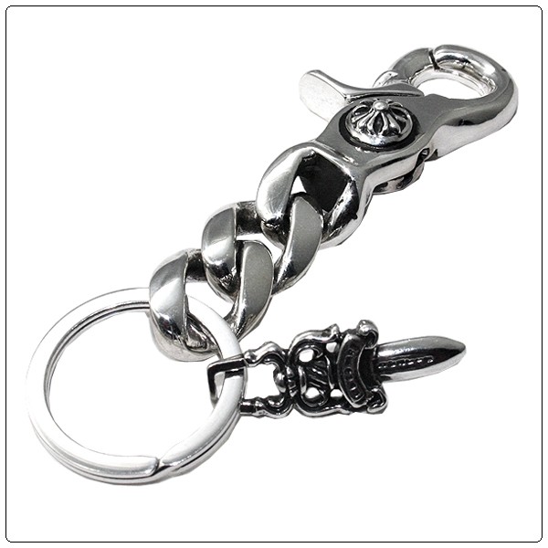 クロムハーツ クリップチェーン クラシック ショート キーチェーン CHROME HEARTS クロムハーツ Chrome Hearts キーチェーン