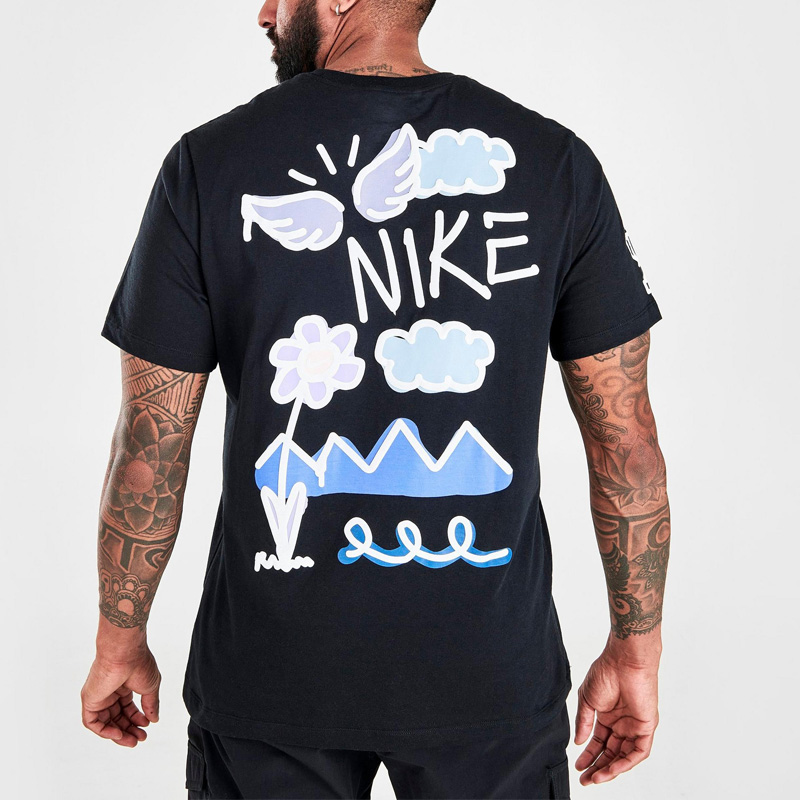 ナイキ Nike NSW DOODLE T-SHIRT グラフィック Tシャツ 半袖 レア 白