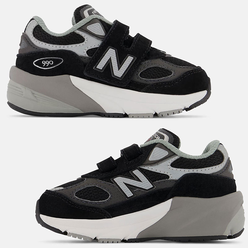 ニューバランス New balance 990v6 Hook and Loop GL6 ベビー キッズ