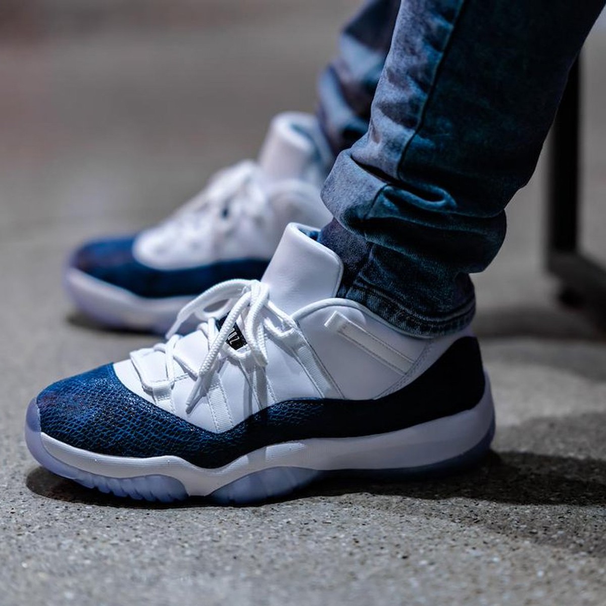 JORDAN ジョーダン Retro 11 Low GS エアジョーダン レトロ ネイビー