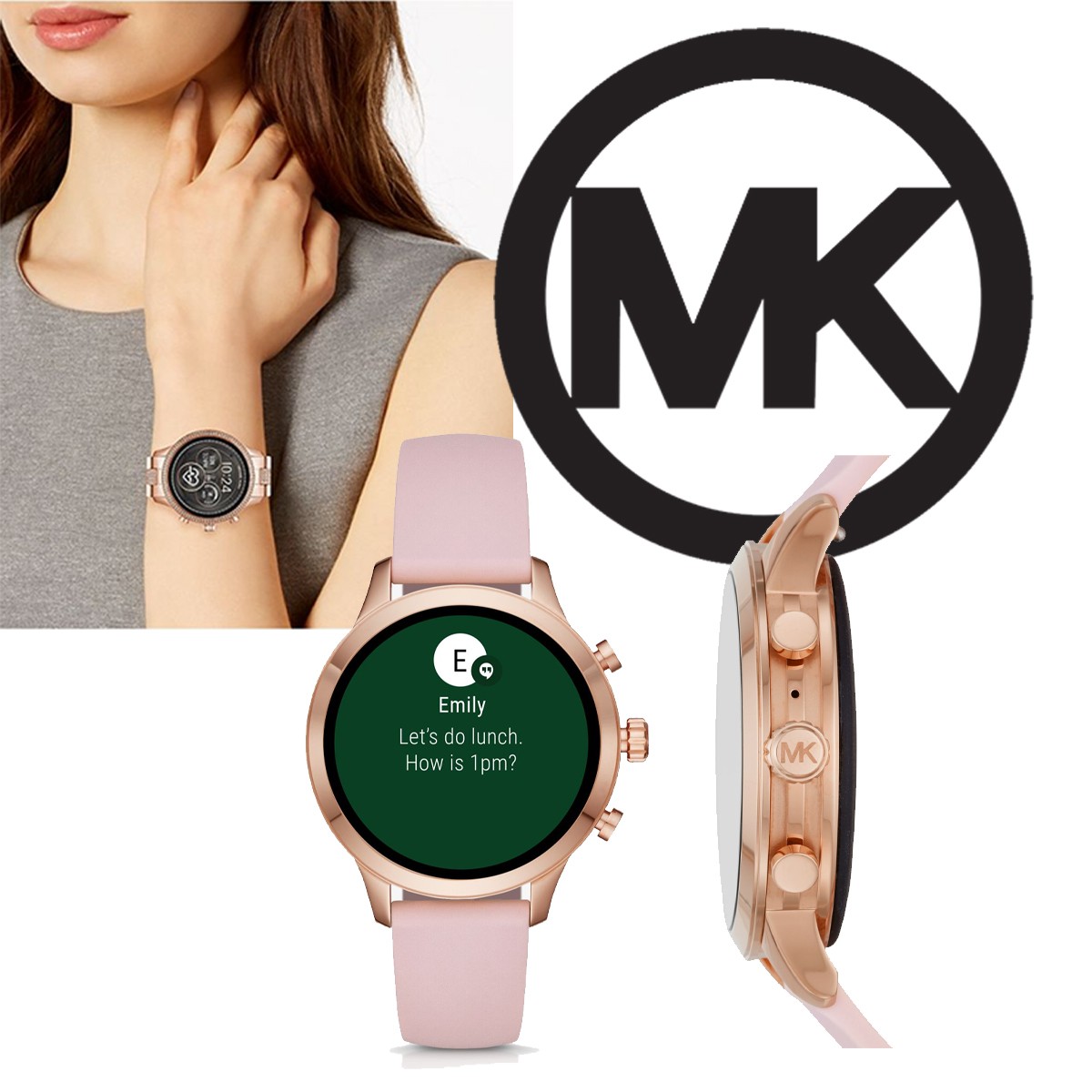 Michael Kors Runway Heart Rate silicone マイケルコース ランウェイ