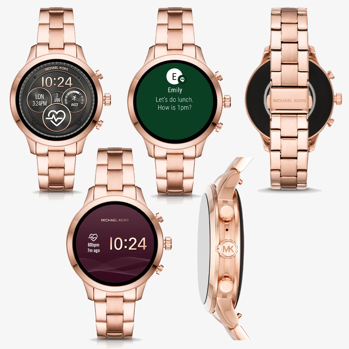 Michael Kors マイケルコース ランウェイ スマートウォッチ ゴールド