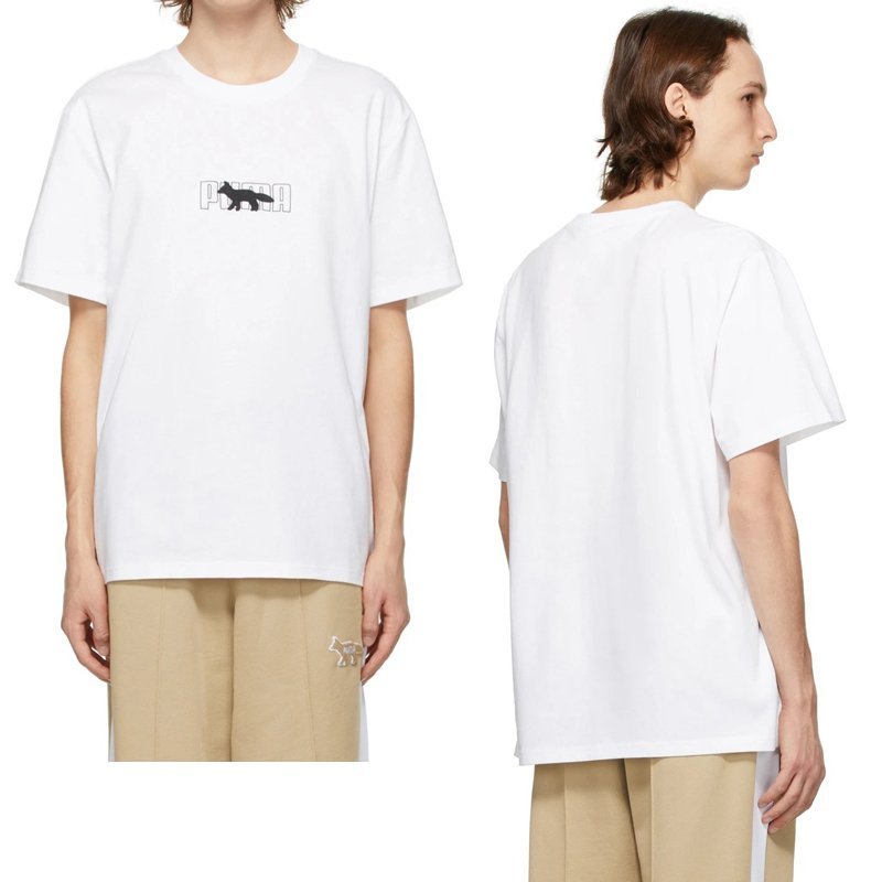 プーマ × メゾンキツネ PUMA x MAISON KITSUNE Oversized Tee オーバー