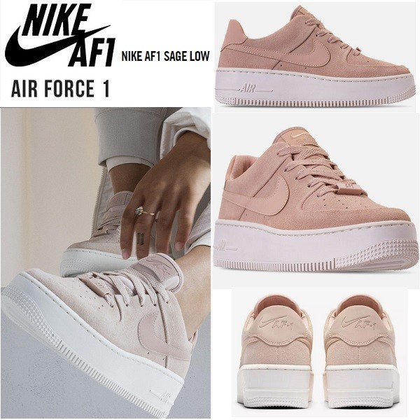 Nike ナイキ Air Force1 Sage Low エアフォース１セージ レディース