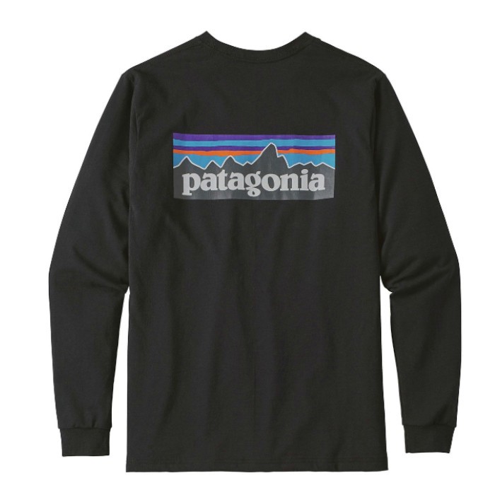 Patagonia パタゴニア P-6 Logo Long-Sleeve Responsibili-T-Shirt ロンティ 長袖  P6ロゴ ロンT トップス カットソー US正規品 送料無料