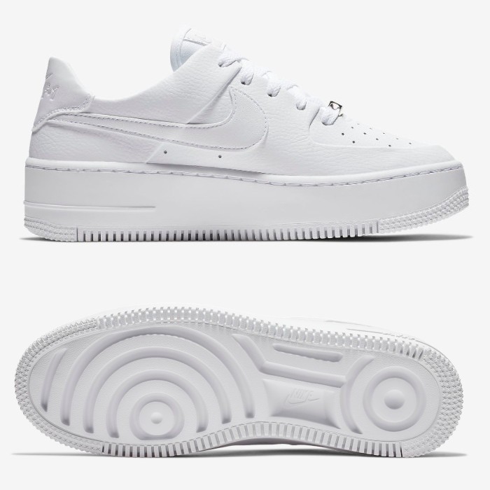 nike air force 1 sage low white size 5