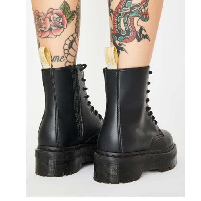 vegan black jadon dr martens