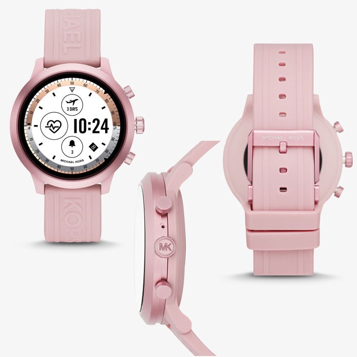 値下げ！Michael Kors Access MKGO Silicone Smartwatch マイケル