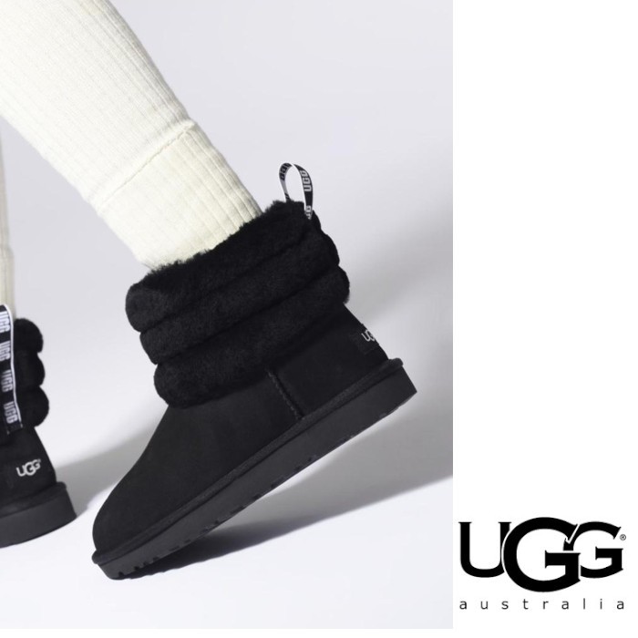 UGG Fluff Mini Quilted アグ フラッフ ミニ キルテッド ムートン