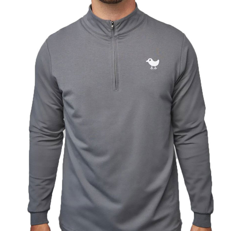 バッドバーディー Bad Birdie Quarter Zip Golf Pullover メンズ ゴルフ ゴルフウェア プルオーバー トップス 長袖 ひよこ ロゴ US正規品 送料込 US直輸入