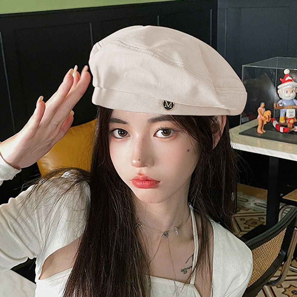 70%OFF!】【70%OFF!】カジュアルベレー帽 韓国ファッション 10代 20代 30代 シンプル かわいい ベレー帽子 小顔効果あり  折りたたみ可能 収納便利 ギフト 帽子