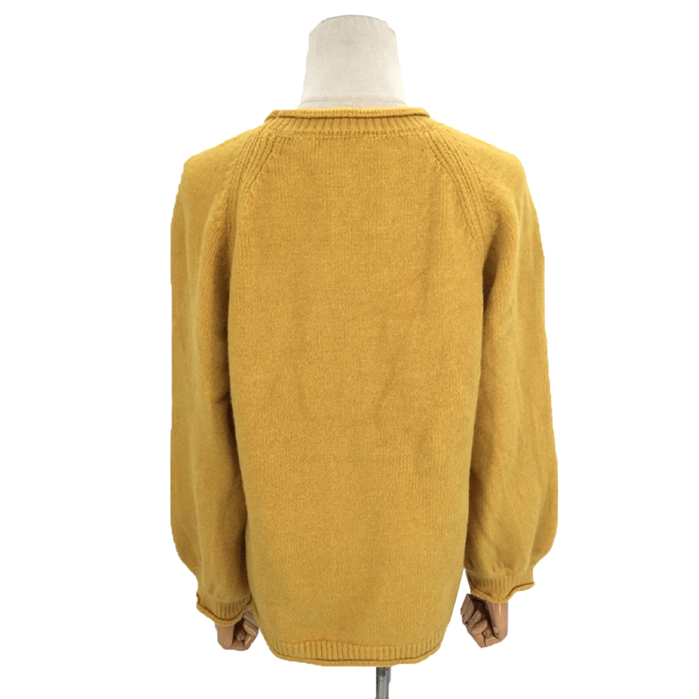 Dewlily シンプルルーズニット 秋 冬 韓国ファッション 10代 20代 30代