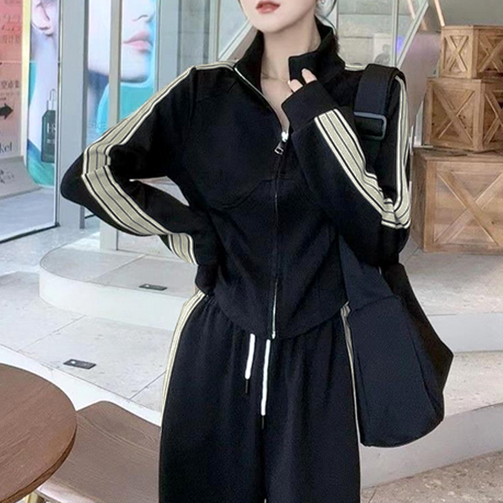 Dewlily ジャージセットアップ レディース 10代 20代 30代 韓国