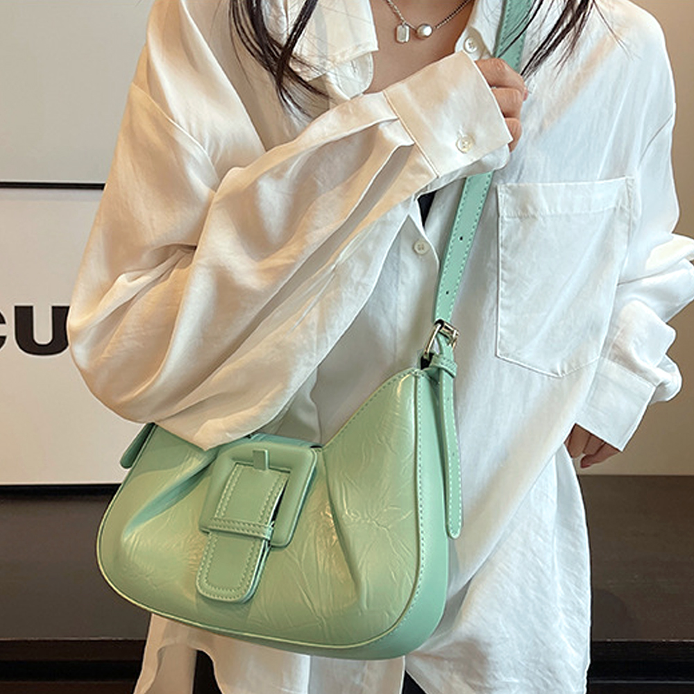 Dewlily しわ加工ミニショルダーバッグ レディース 10代 20代 30代