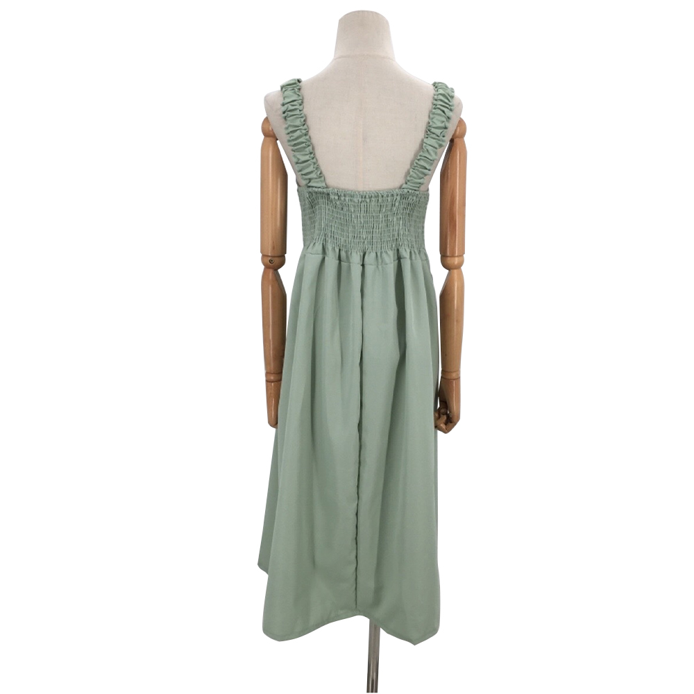 Amulet サスペンダーワンピース レディース ドレス 春 夏服 韓国