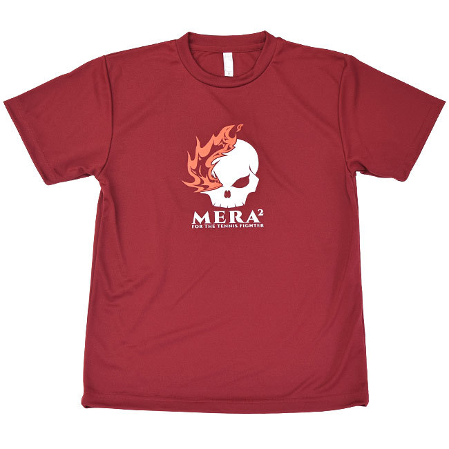 売切り終了！大特価】全4色 日本サイズ MERA2(メラメラ) ユニセックス ベーシックロゴ フロントプリント ドライＴシャツ MRT001(21y4m) |  | 03