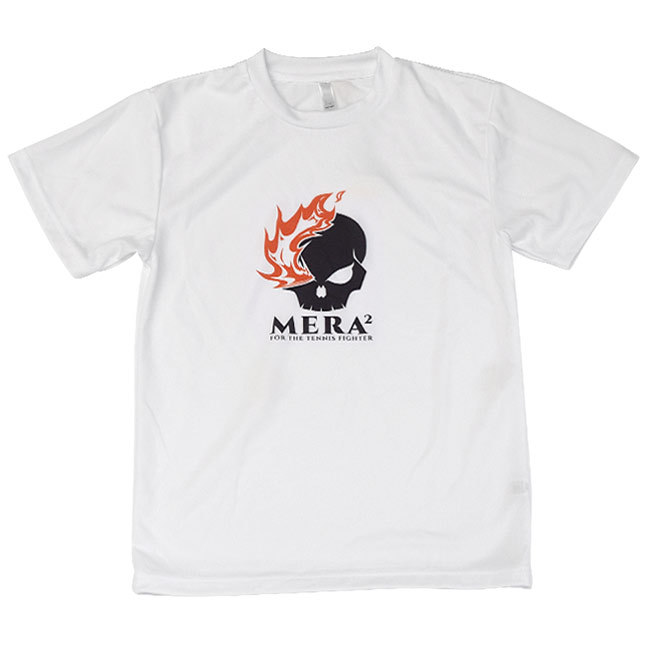 売切り終了！大特価】全4色 日本サイズ MERA2(メラメラ) ユニセックス ベーシックロゴ フロントプリント ドライＴシャツ MRT001(21y4m) |  | 04