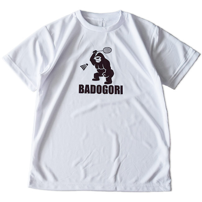 BADOGORI(バドゴリ) ユニセックス ベーシックアイコン シルクプリント ドライTシャツ バドミントンTシャツ BGMT002(21y8m) |  | 01