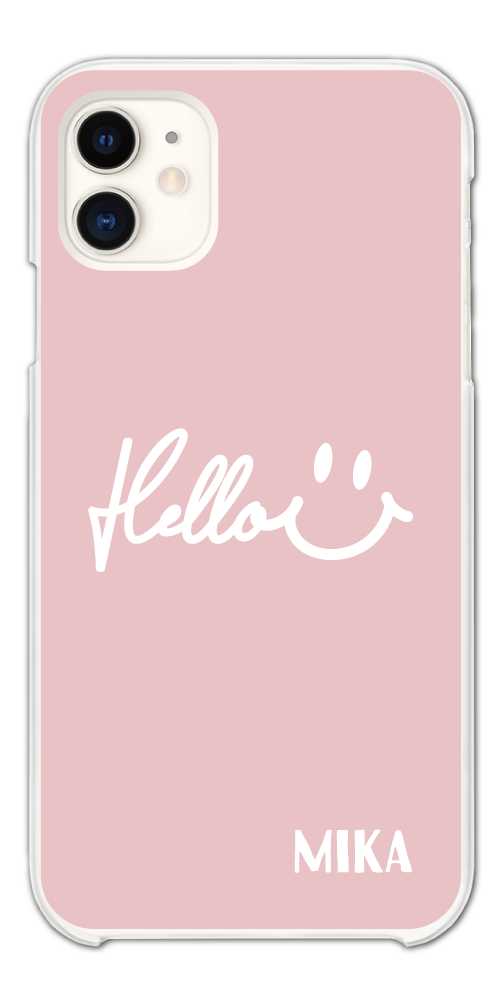 名入れ スマホケース ハード 全機種対応 ニコちゃん iPhone17e Google