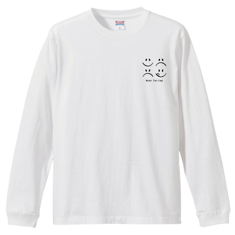 off-white ロンT ロングスリーブ ロゴT 白 ホワイト BEFTEY / ロングスリーブTシャツ（オフホワイト）