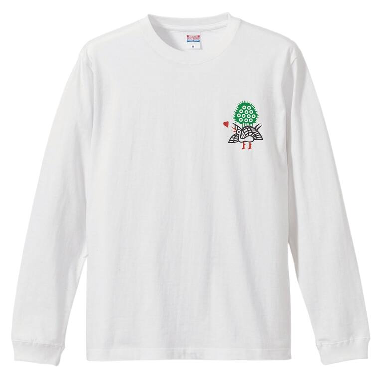FOMARE GAME ロングTシャツ/Lサイズ(XLサイズ相当)白 ロンT ロングtシャツ ロングスリーブ Tシャツ メンズ おしゃれ