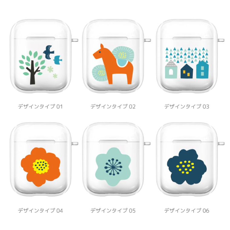 AirPods Pro 3 ケース AirPods5 AirPods4 カバー 花柄 イラスト