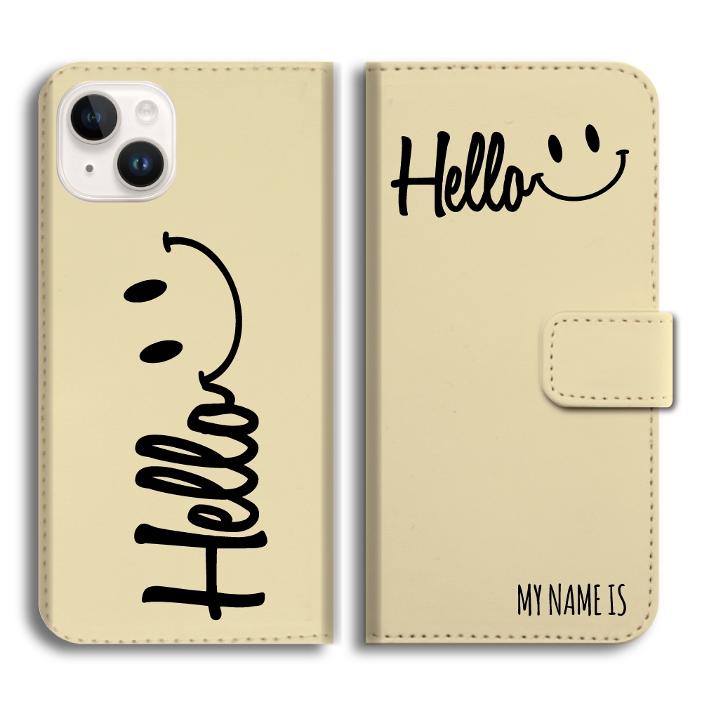 名入れ スマホケース 手帳型 android 全機種対応 おしゃれ iPhone17