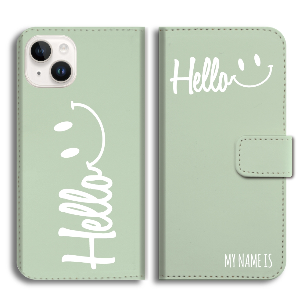 スマホケース   MINTさま専用です.。◦♡‬ 名入れ スマホケース 手帳型 おしゃれ 全機種対応 iPhone17 iPhone17e