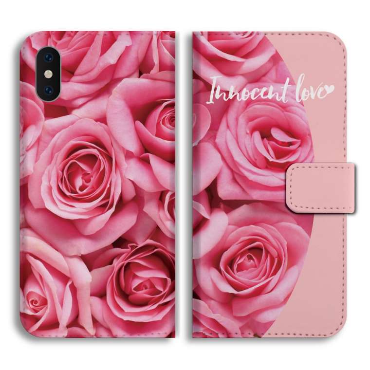 iPhone iPhone17 ケース スマホケース 手帳型 バラ 花柄 花 ボタニカル