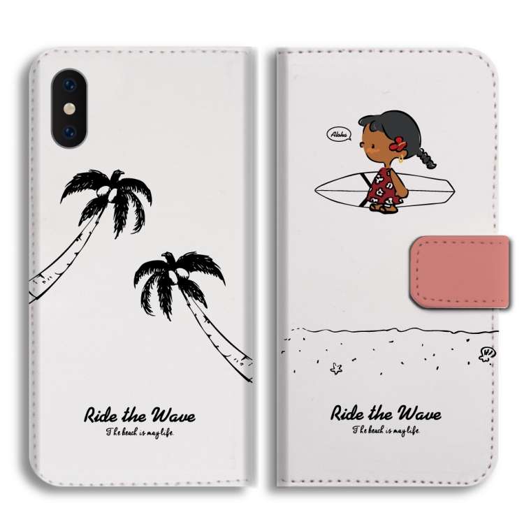 rurudo イラスト 手帳型 スマホケース rurudo イラスト 手帳型 スマホケース