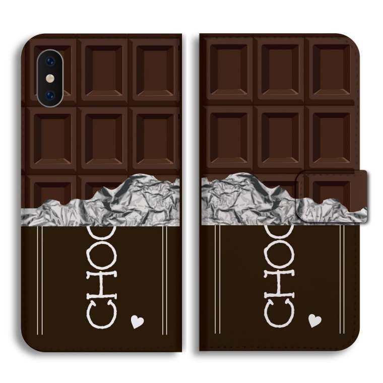 iPhone iPhone17 ケース スマホケース 手帳型 チョコレート チョコ
