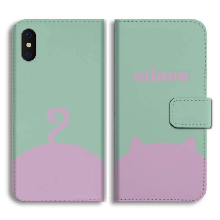 スマホケース 手帳型 全機種対応 猫 ねこ ネコちゃん ペット iPhone17e