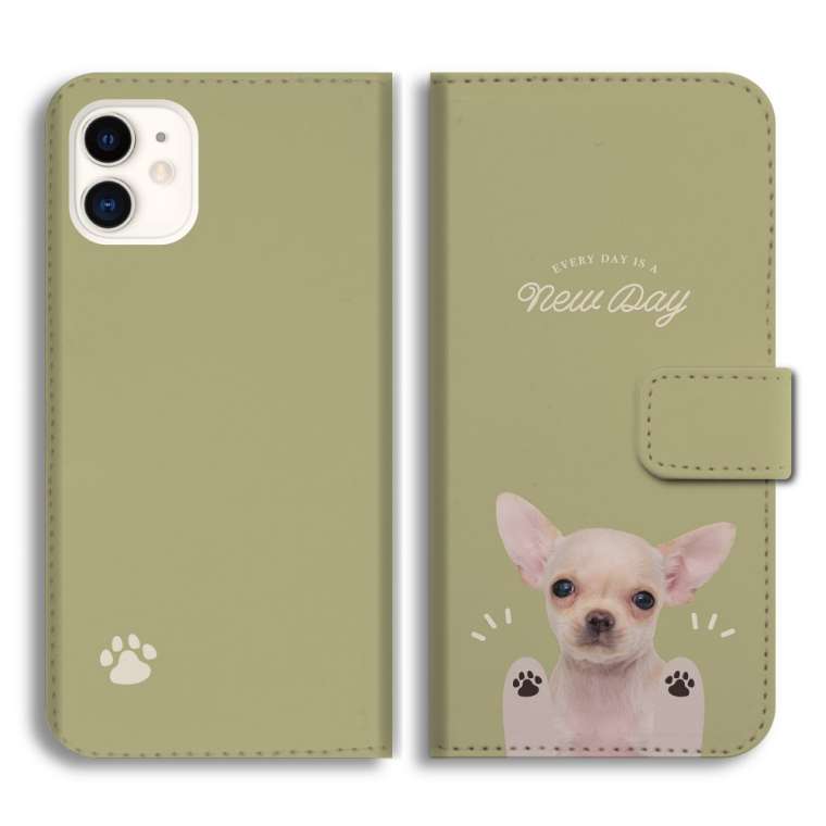 スマホケース 手帳型 全機種対応 犬 ワンちゃん ペット コーギー