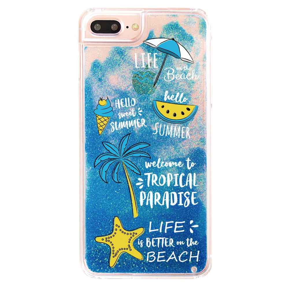 スマホケース グリッター ALOHA ハワイアン イラスト アロハ iPhone17