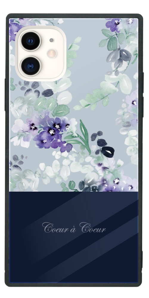 iPhone17 iPhone17e ケース ガラス スマホケース スクエア おしゃれ