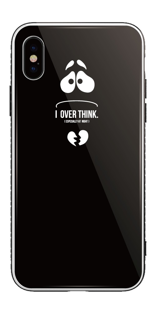 iPhone iPhone17 iPhone17e ケース ガラス I OVER THINK キャラクター