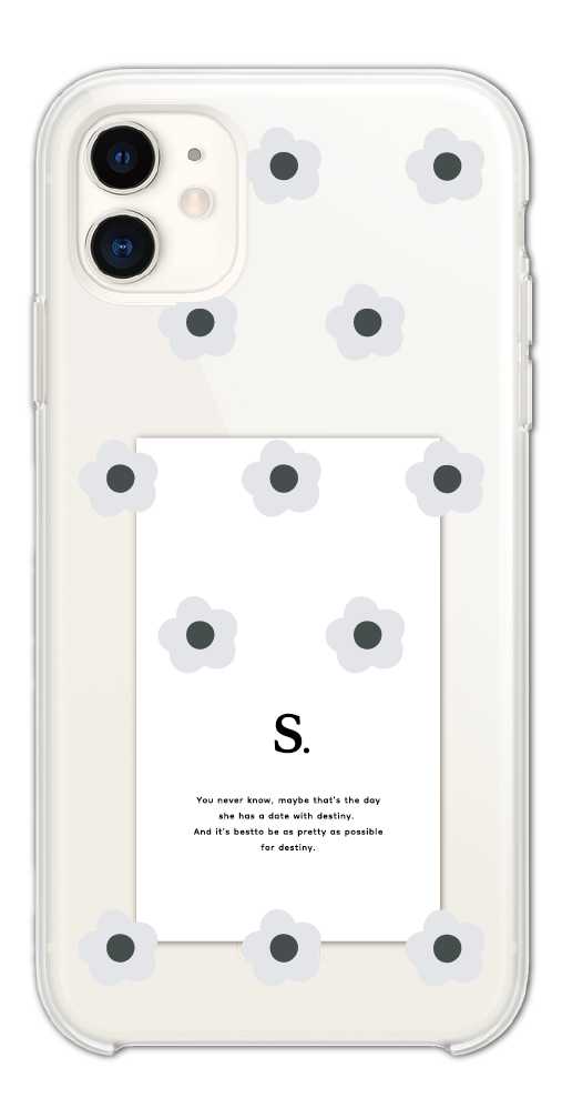 スマホケース ハード おしゃれ 全機種対応 クリア インナーカード