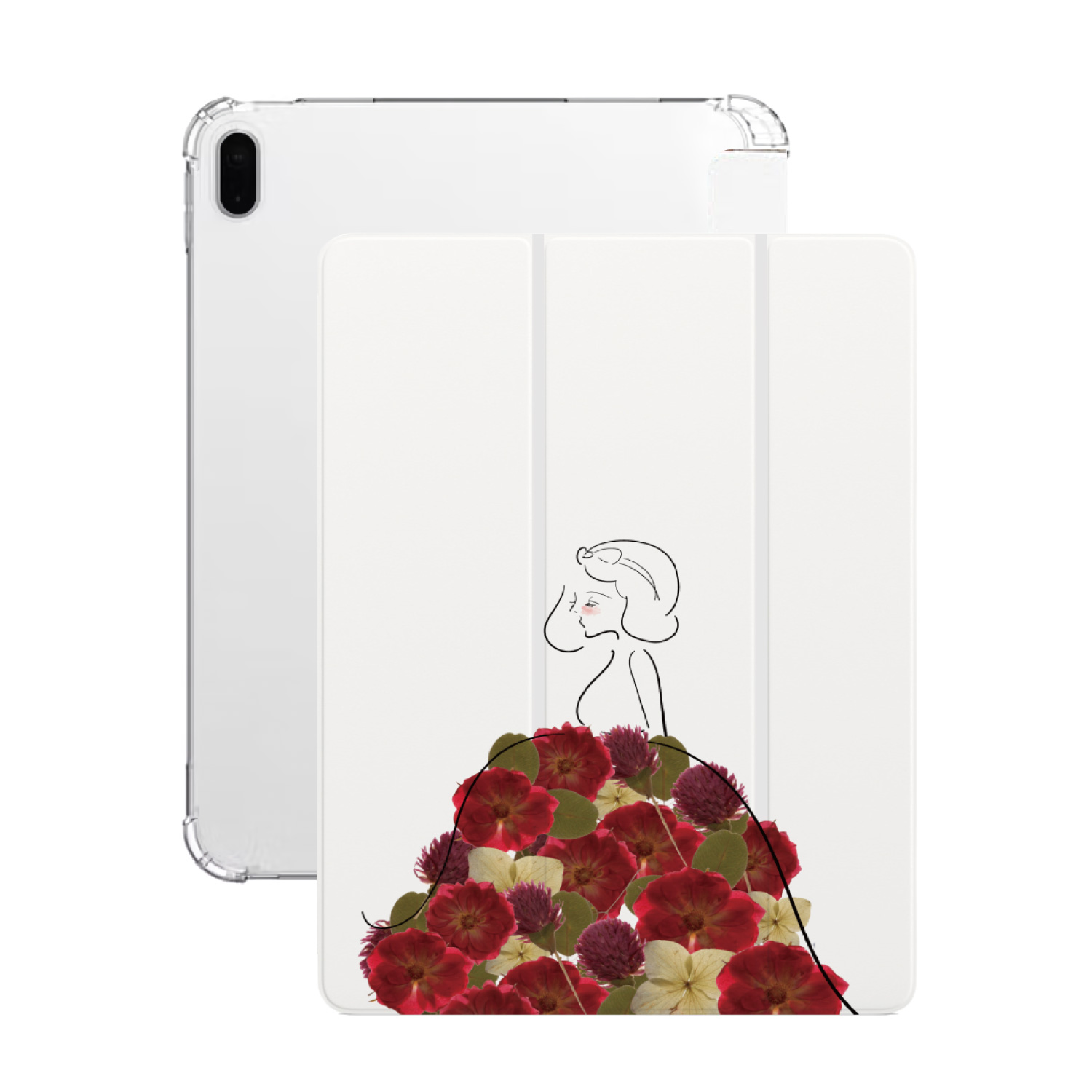iPad ケース カバー TPU A16 第10世代 第9世代 第8世代 第7世代 Air 11