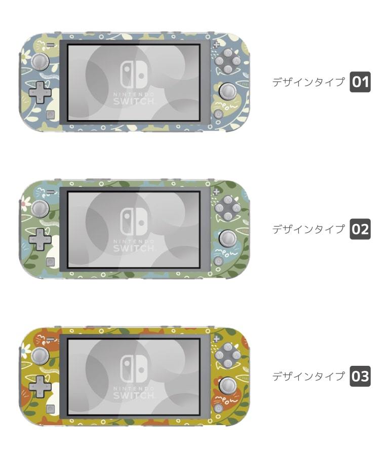 Nintendo Switch Lite ケース カバー スウィッチライト スイッチライト かわいい おしゃれ おもちゃ ゲーム 猫 ネコ meow  北欧風 花 かわいい :assl-051:AMUSE STORE - 通販 - Yahoo!ショッピング