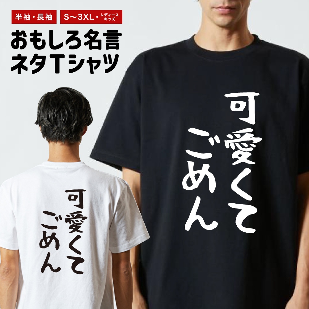 おもしろTシャツ 文字 半袖 メンズ レディース キッズ 日本語 漢字