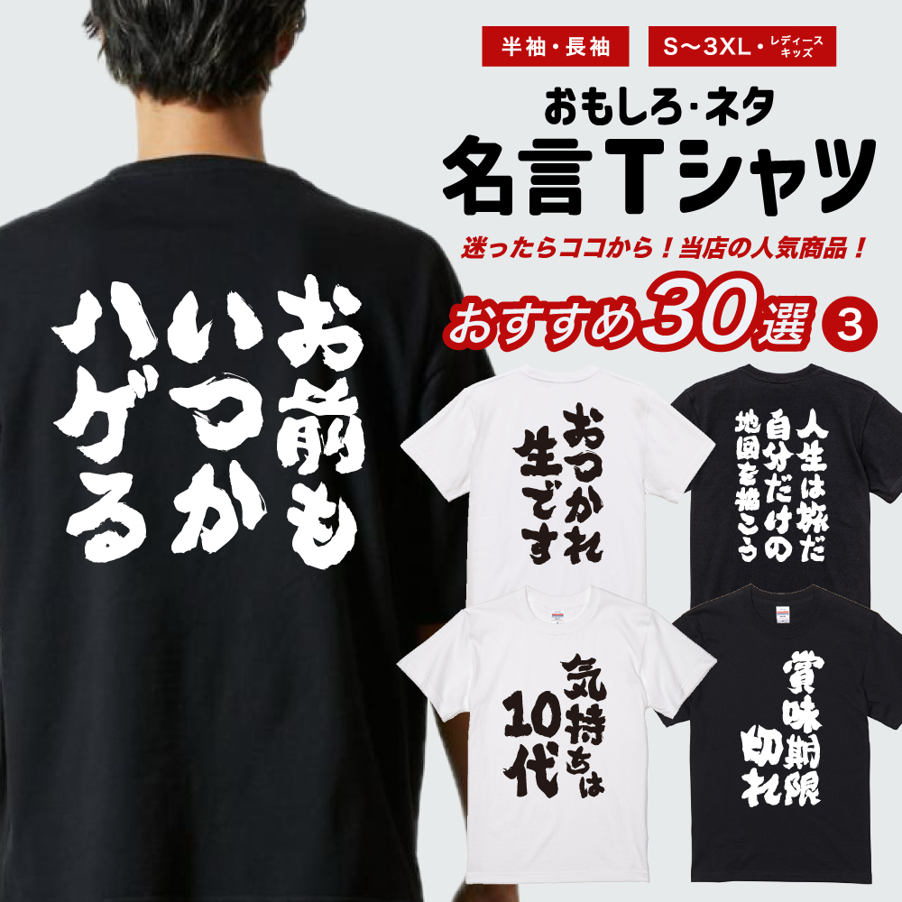 おもしろTシャツ 文字 半袖 メンズ レディース キッズ 日本語 漢字