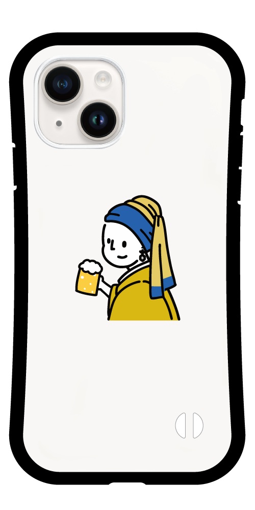 iPhone17 ケース おもしろ イラスト グリップケース iPhone16e