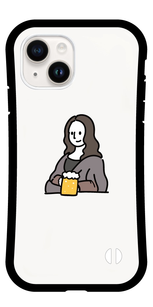 iPhone17 ケース おもしろ イラスト 絵画 世界 名画 西洋画 グリップ