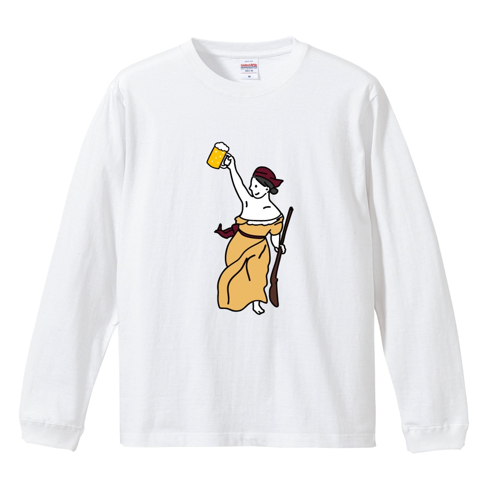 おもしろTシャツ 文字 イラスト 長袖 ロンT メンズ レディース キッズ