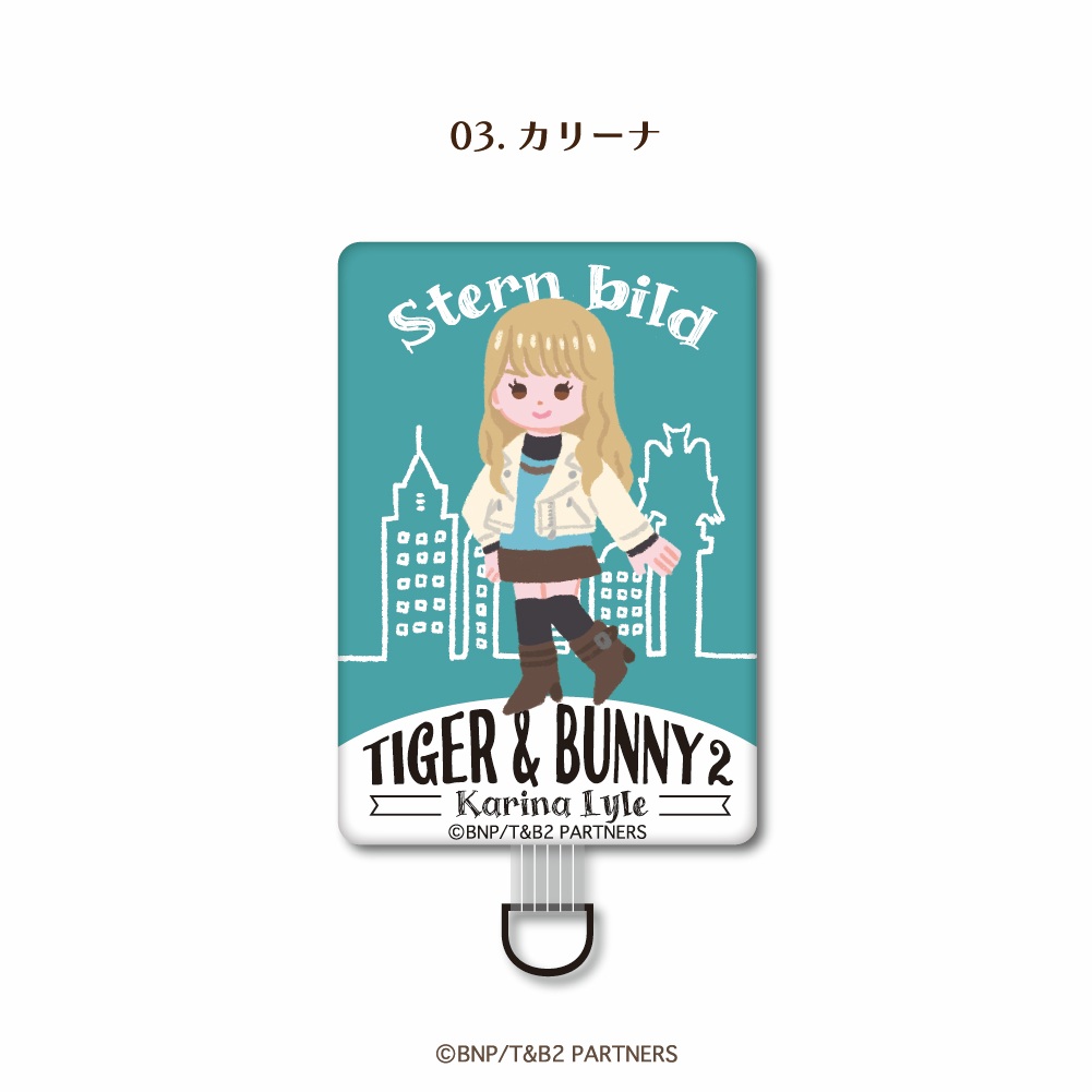 TIGER & BUNNY 2 公認 アニメ スマホショルダー ストラップ スマホ