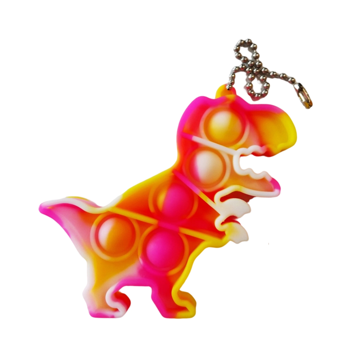 プッシュポップ キーホルダー プッシュポップバブル push pop くま 恐竜 ハート 安い おもちゃ 2点 セット | ブランド登録なし | 07