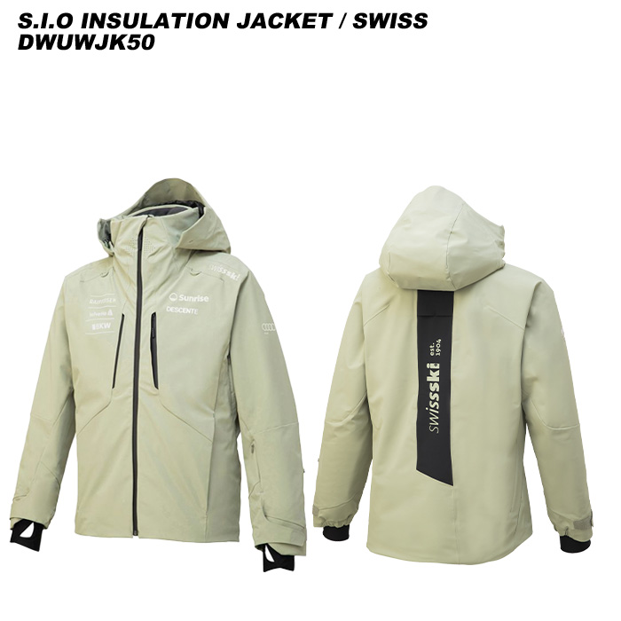 DESCENTE DWUWJK50 S.I.O INSULATION JACKET / SWISS 23-24モデル デサント スキーウェア ジャケット(2024)(2024)｜amuz｜06