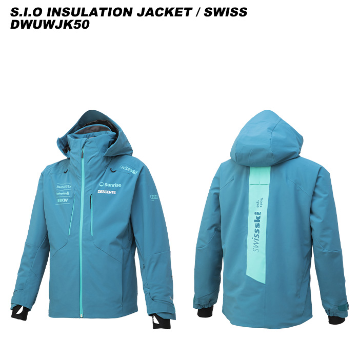 DESCENTE DWUWJK50 S.I.O INSULATION JACKET / SWISS 23-24モデル デサント スキーウェア ジャケット(2024)(2024)｜amuz｜07