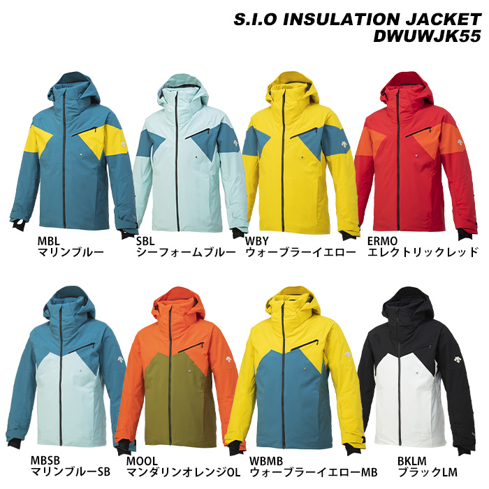 DESCENTE DWUWJK55 S.I.O INSULATION JACKET 23-24モデル デサント スキーウェア ジャケット(2024)｜amuz｜02