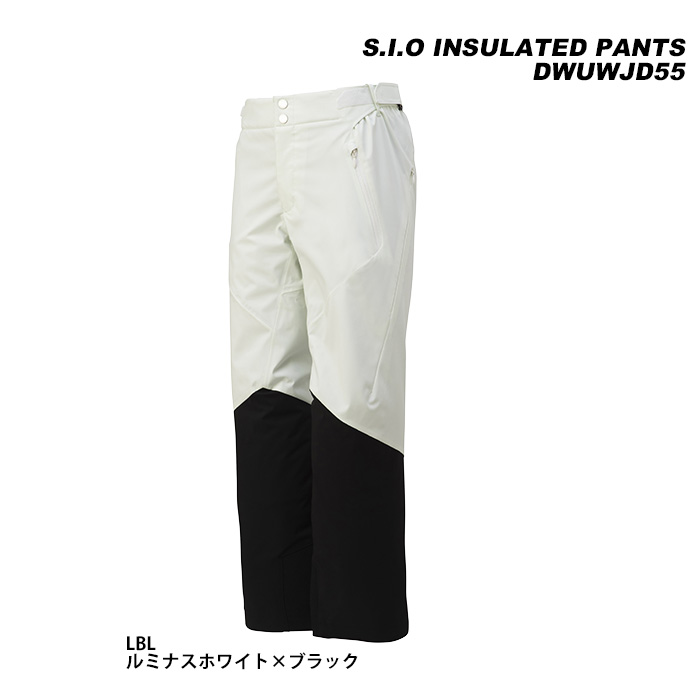 DESCENTE DWUWJD55 S.I.O INSULATED PANTS 23-24モデル デサント スキーウェア パンツ(2024)